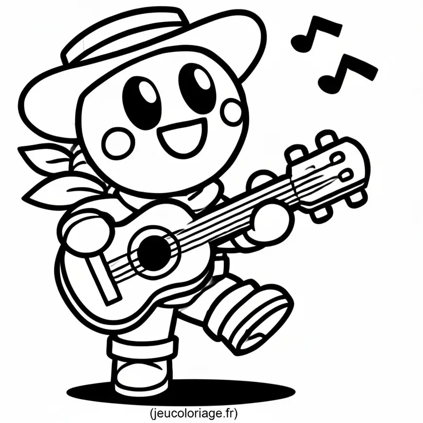 Coloriage Poco Brawl Stars