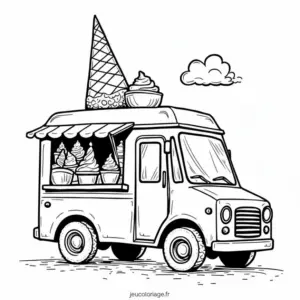 Coloriage Camion