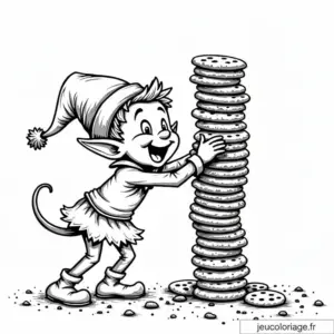 Coloriage Lutin farceur
