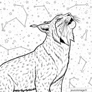Coloriage Lynx