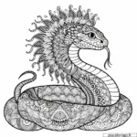 Coloriage Animaux Mandala