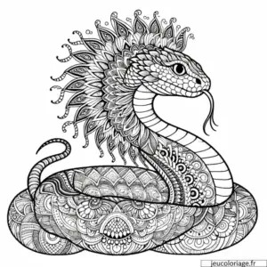 Coloriage Animaux Mandala