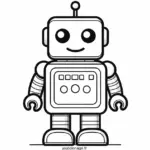 Coloriage Robot