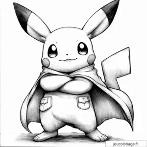 Coloriage Pikachu