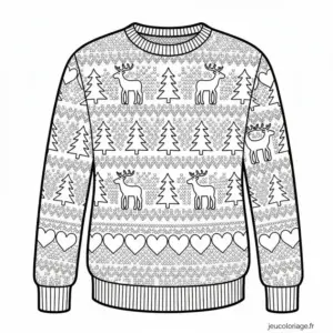 Coloriage Noël enfant