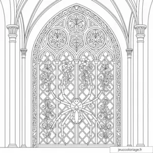 Coloriage Araignée