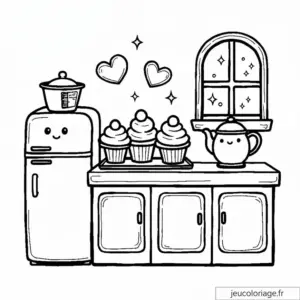 Coloriage Mini Monde Cosy