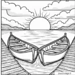 Coloriage Bateau