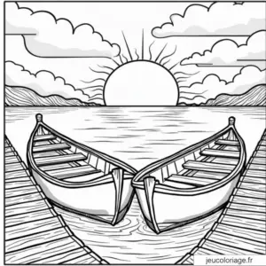 Coloriage Bateau
