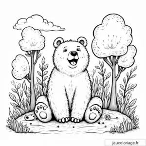 Coloriage Ours