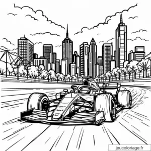 Coloriage F1