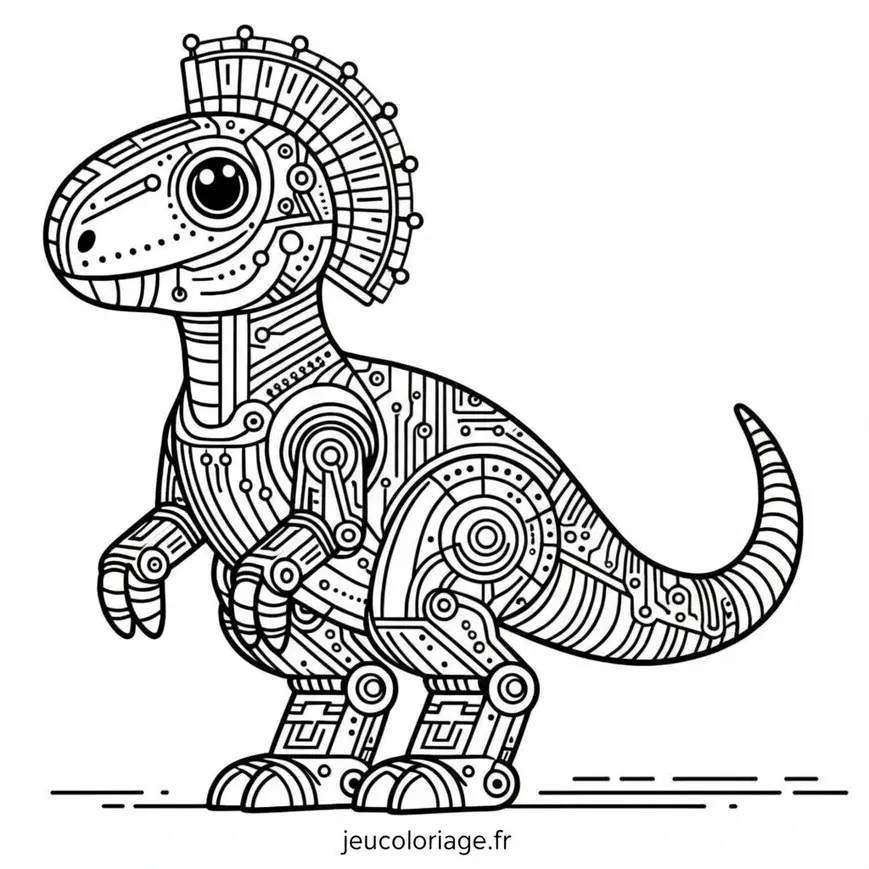 Robot Parasaurolophus
