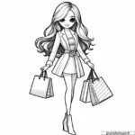Coloriage Barbie