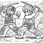 Coloriage Ninjago