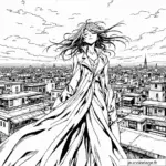Coloriage Anime