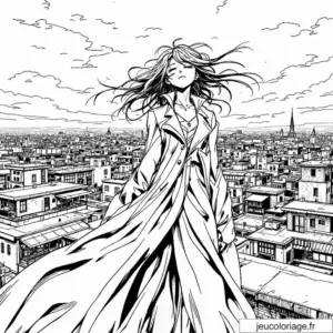 Coloriage Anime