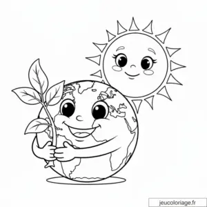 Coloriage Ecologie