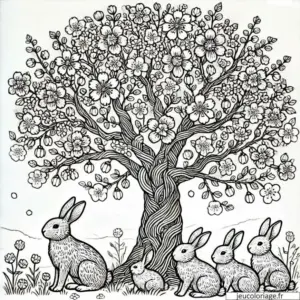 Coloriage Arbre