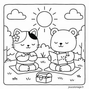 Coloriage Cozy
