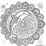 Coloriage Dauphin