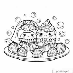 Coloriage Mariage
