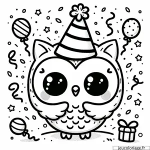 Coloriage Kawaii