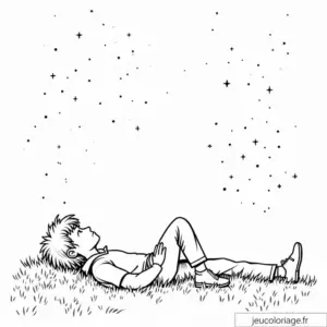 Coloriage Adolescent