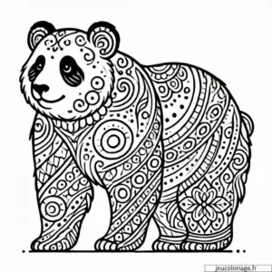 Coloriage Panda