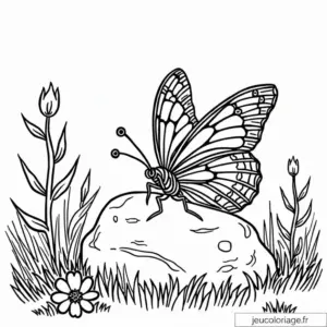 Coloriage Papillon