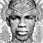 Coloriage Adulte Homme