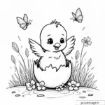 Coloriage Pâques