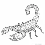 Coloriage Scorpion