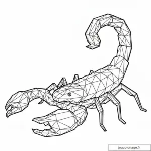 Coloriage Scorpion