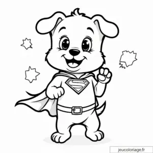 Coloriage Chien
